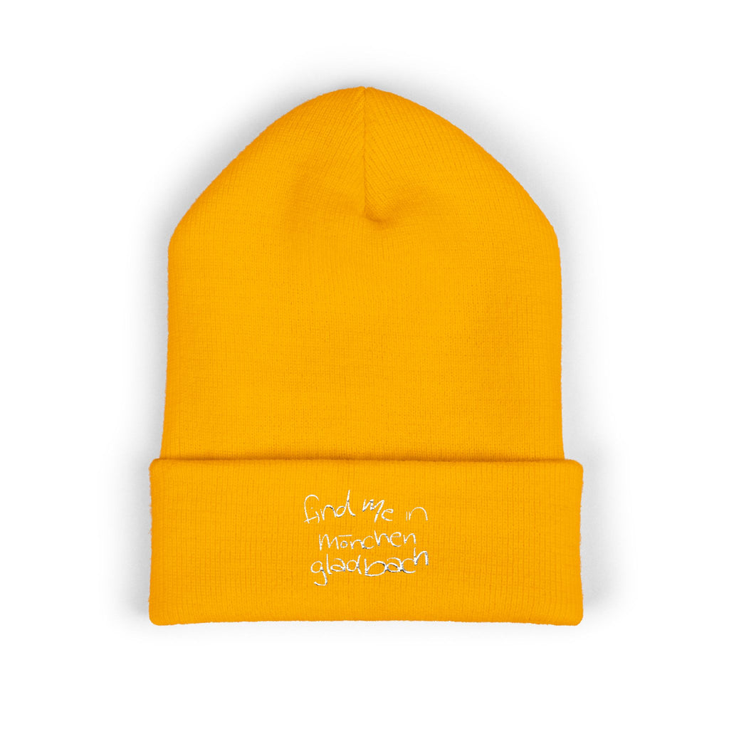 Find Me In Mönchengladbach Beanie – Wear your City Kollektion | ORGNL Fabrics
