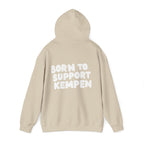 Born to Support Kempen Hoodie Backprint – Wear your City Kollektion | ORGNL Fabrics