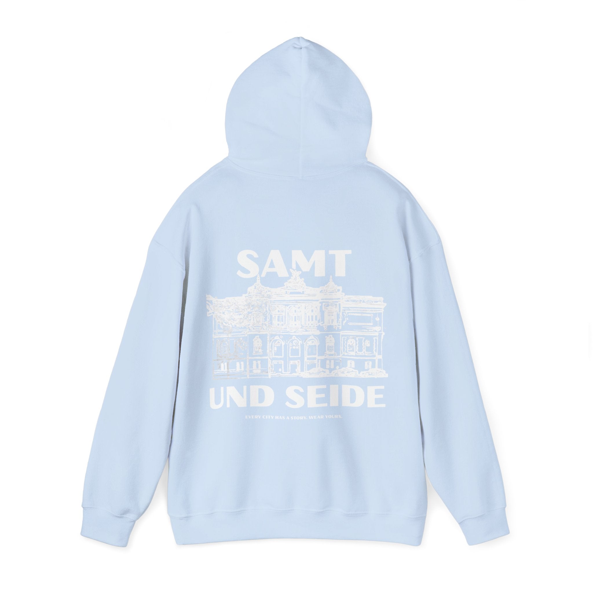 Samt & Seide Hoodie – Wear your City Kollektion | ORGNL Fabrics