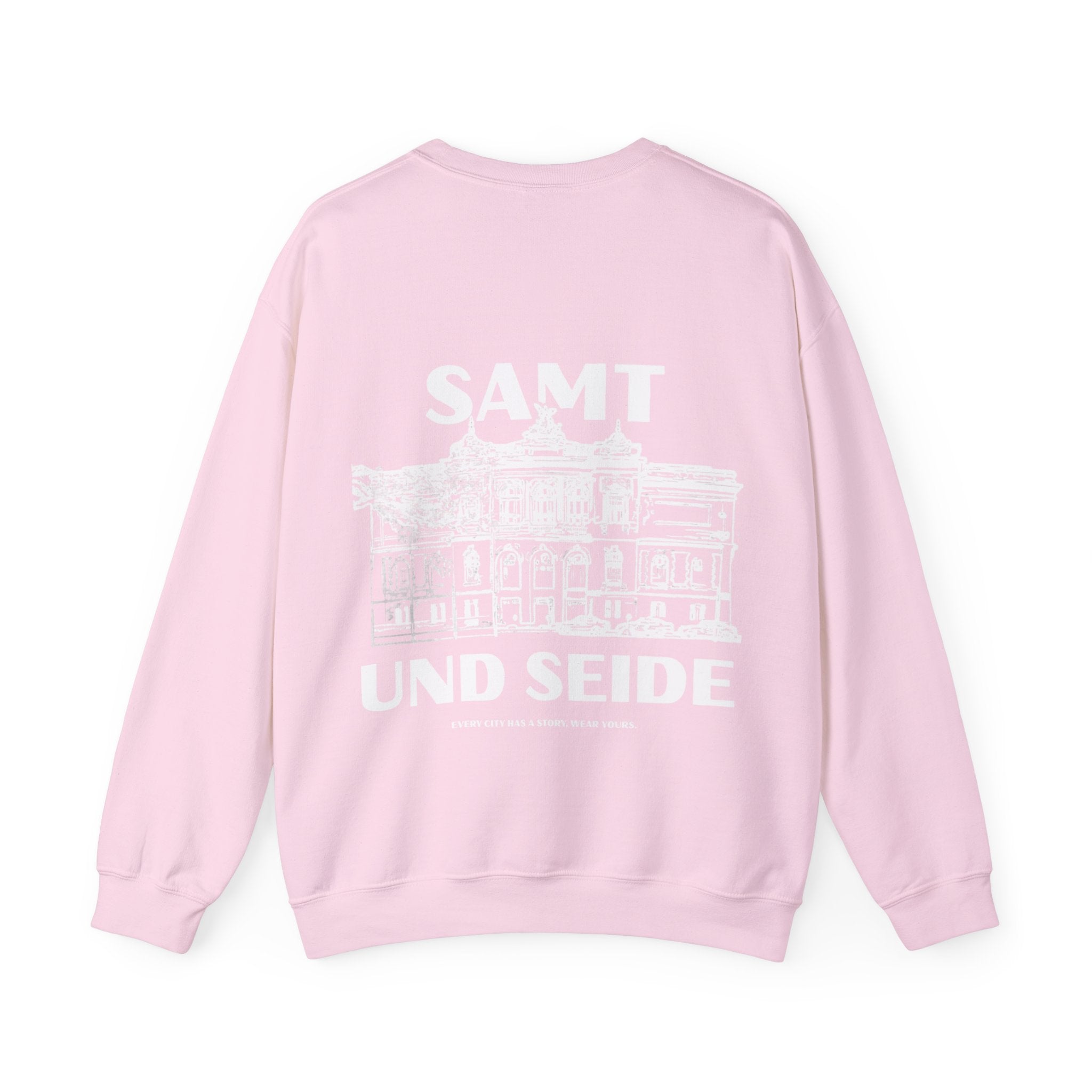 Samt & Seide Crewneck Sweater - Wear your City Kollektion | ORGNL Fabrics