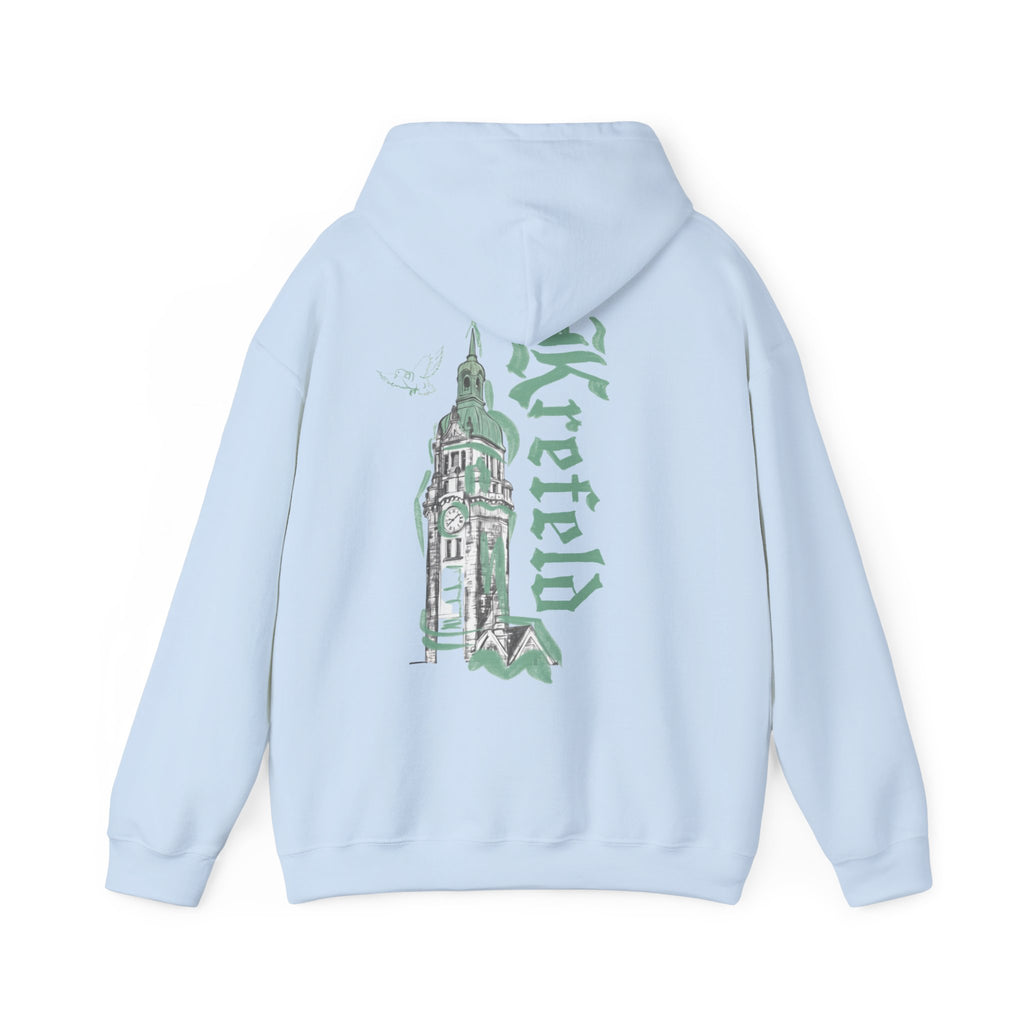 Krefeld HBF Tower Hoodie – Textile City Streetwear Pullover | ORGNL Fabrics