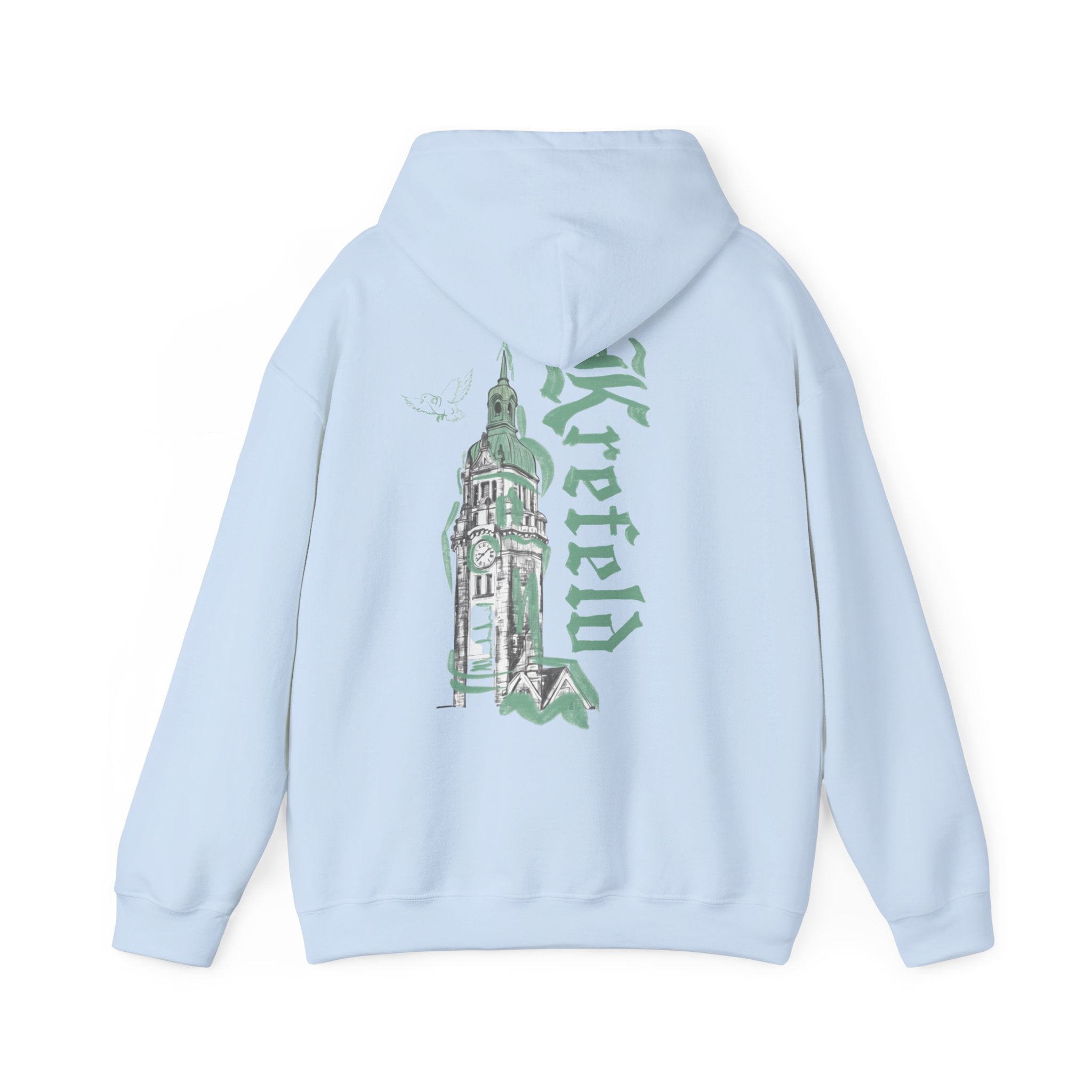 Krefeld HBF Tower Hoodie – Textile City Streetwear Pullover | ORGNL Fabrics