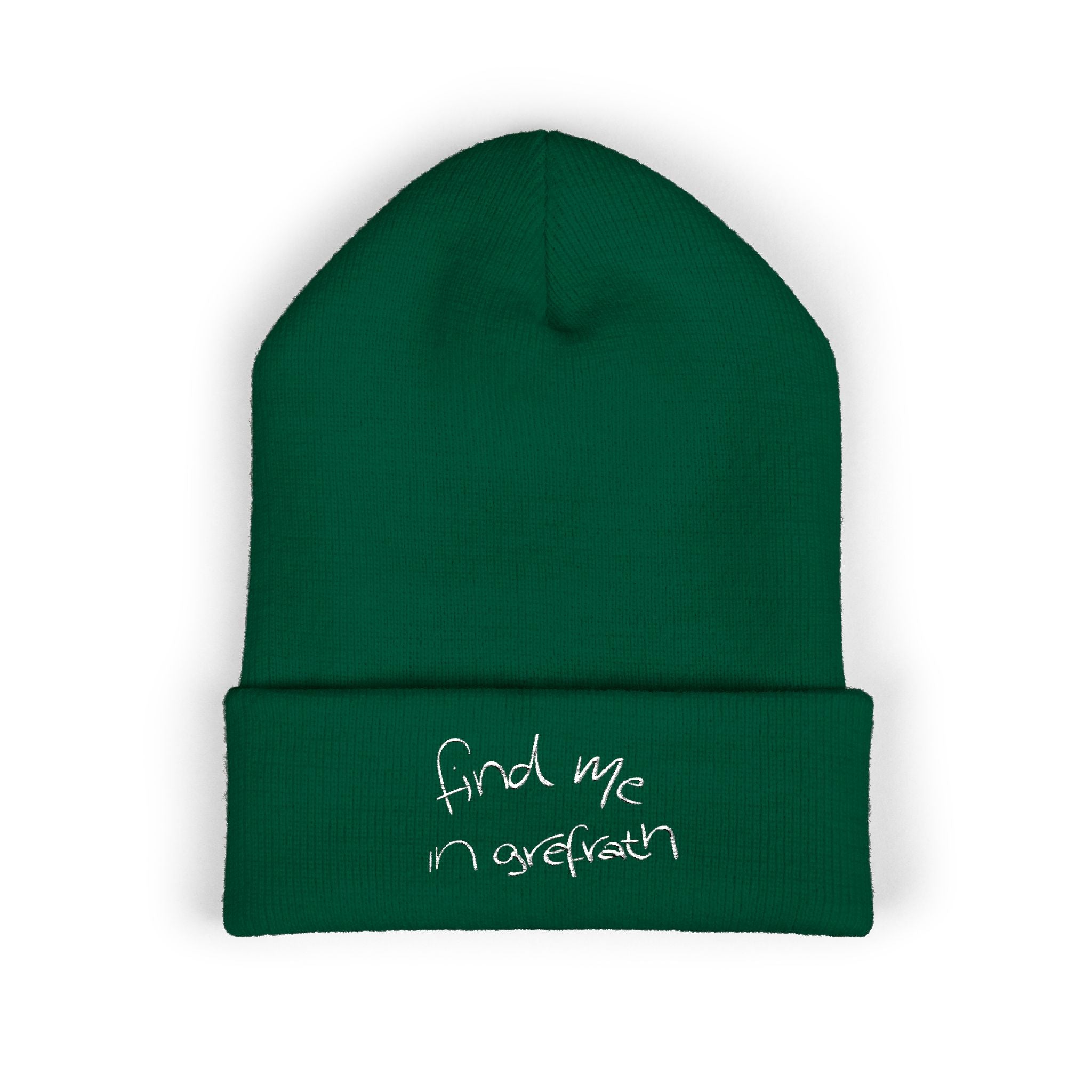 Find Me In Grefrath Beanie – Wear your City Kollektion | ORGNL Fabrics