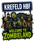 15x Krefeld HBF – Welcome to Zombieland | Meme Kollektion | Sticker I Aufkleber