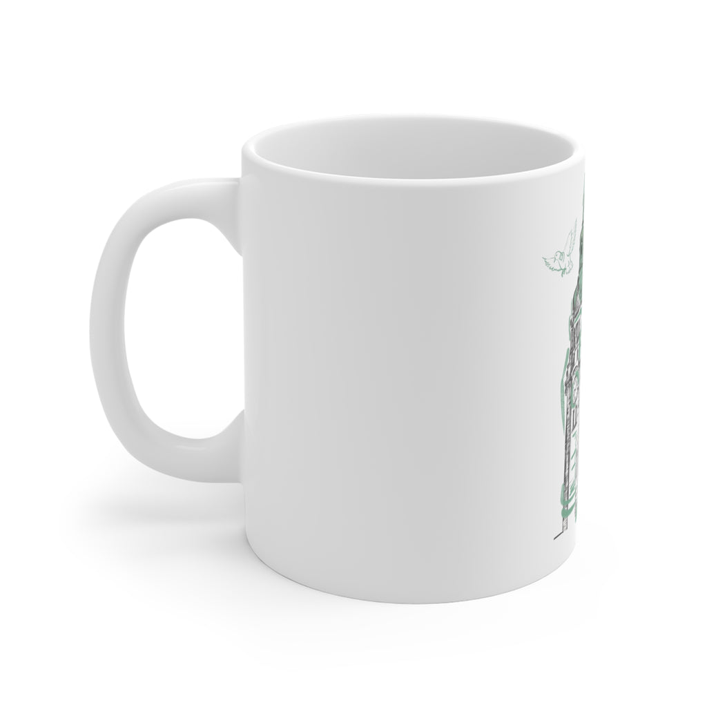 Krefeld HBF Tower Tasse – Home & Living Kollektion | ORGNL Fabrics