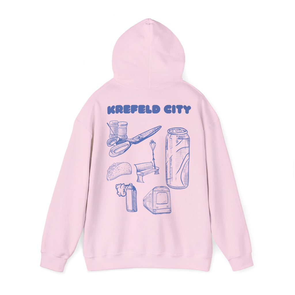 Krefeld City ICONS Hoodie – Oversized Streetwear Pullover | ORGNL Fabrics