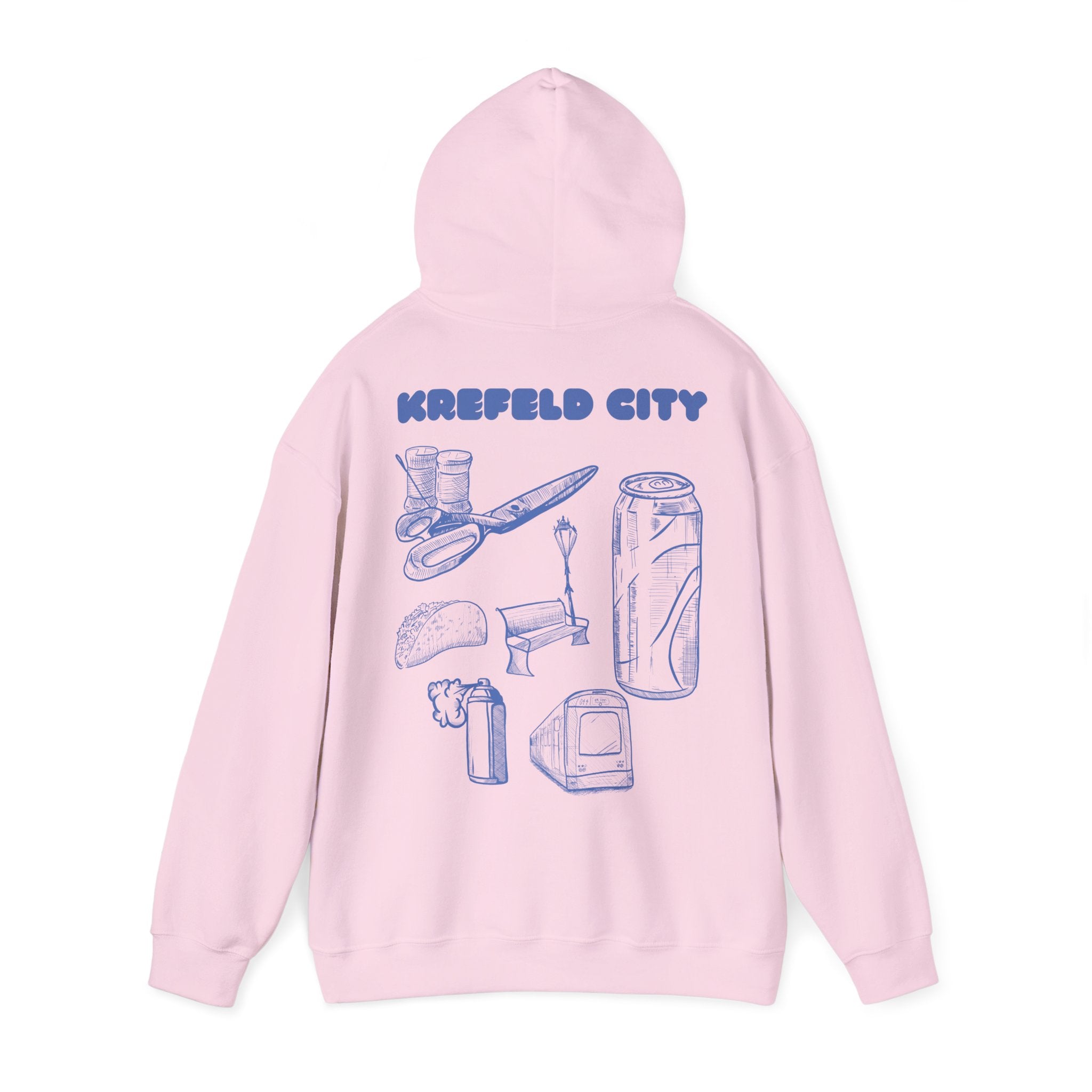 Krefeld City ICONS Hoodie – Oversized Streetwear Pullover | ORGNL Fabrics