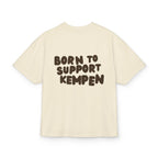 Born to Support Kempen Heavy Oversized T-Shirt Backprint – Wear your City Kollektion | ORGNL Fabrics