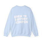 Born to Support Kempen Crewneck Sweater Backprint – Wear your City Kollektion | ORGNL Fabrics