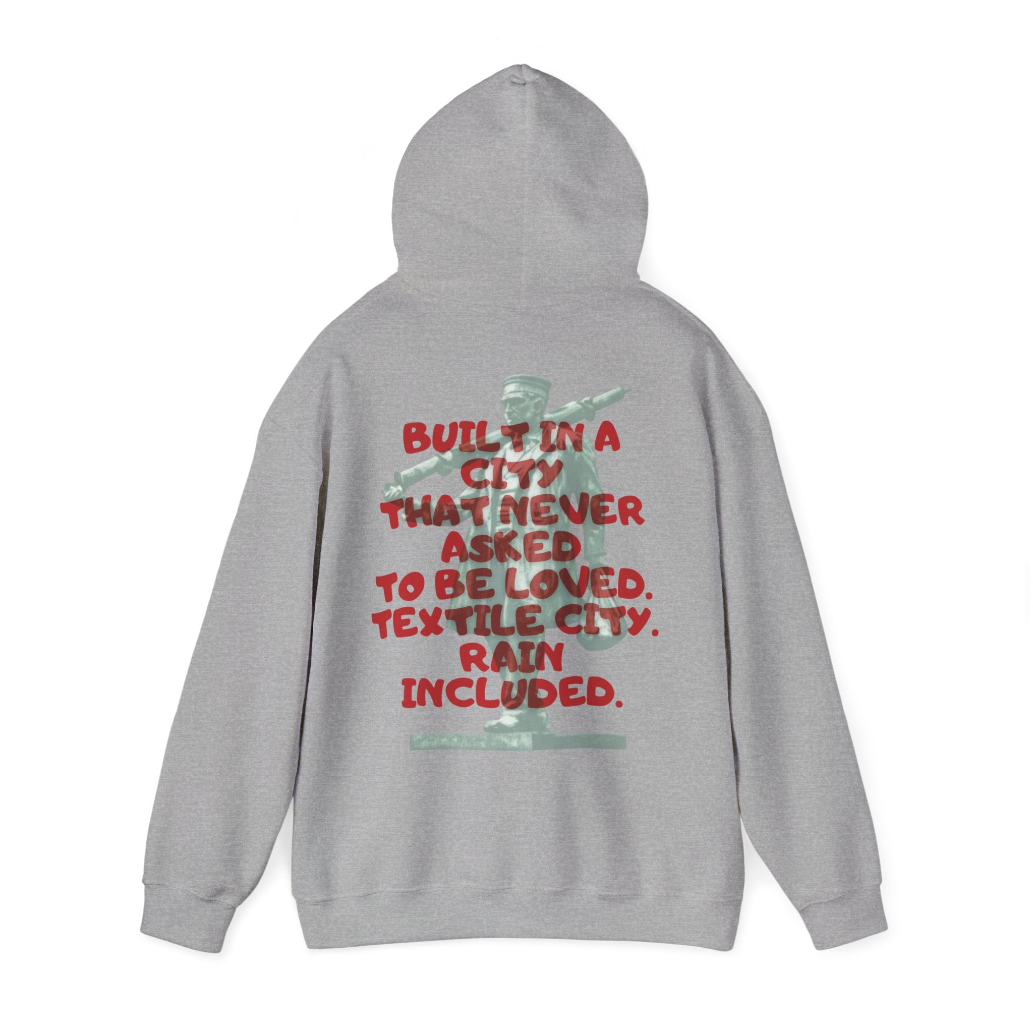 Krefeld Seidenweber Hoodie – Textile City Streetwear Pullover | ORGNL Fabrics