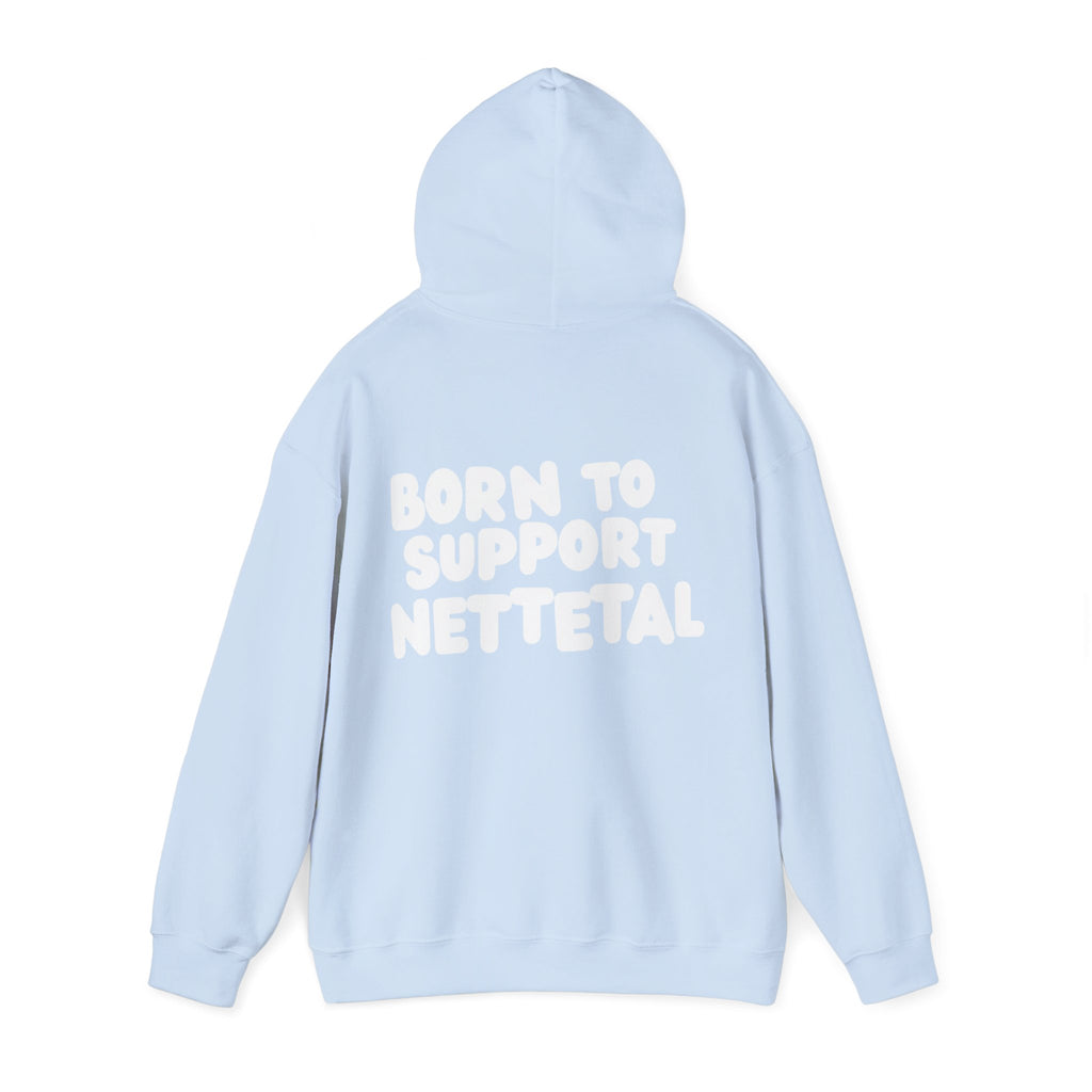 Born to Support Nettetal Hoodie Backprint – Wear your City Kollektion | ORGNL Fabrics