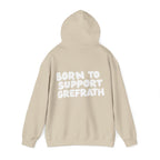 Born to Support Grefrath Hoodie Backprint – Wear your City Kollektion | ORGNL Fabrics