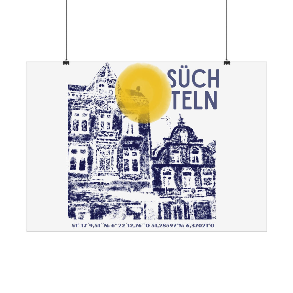 Viersen Süchteln Poster – Home & Living Kollektion | ORGNL Fabrics