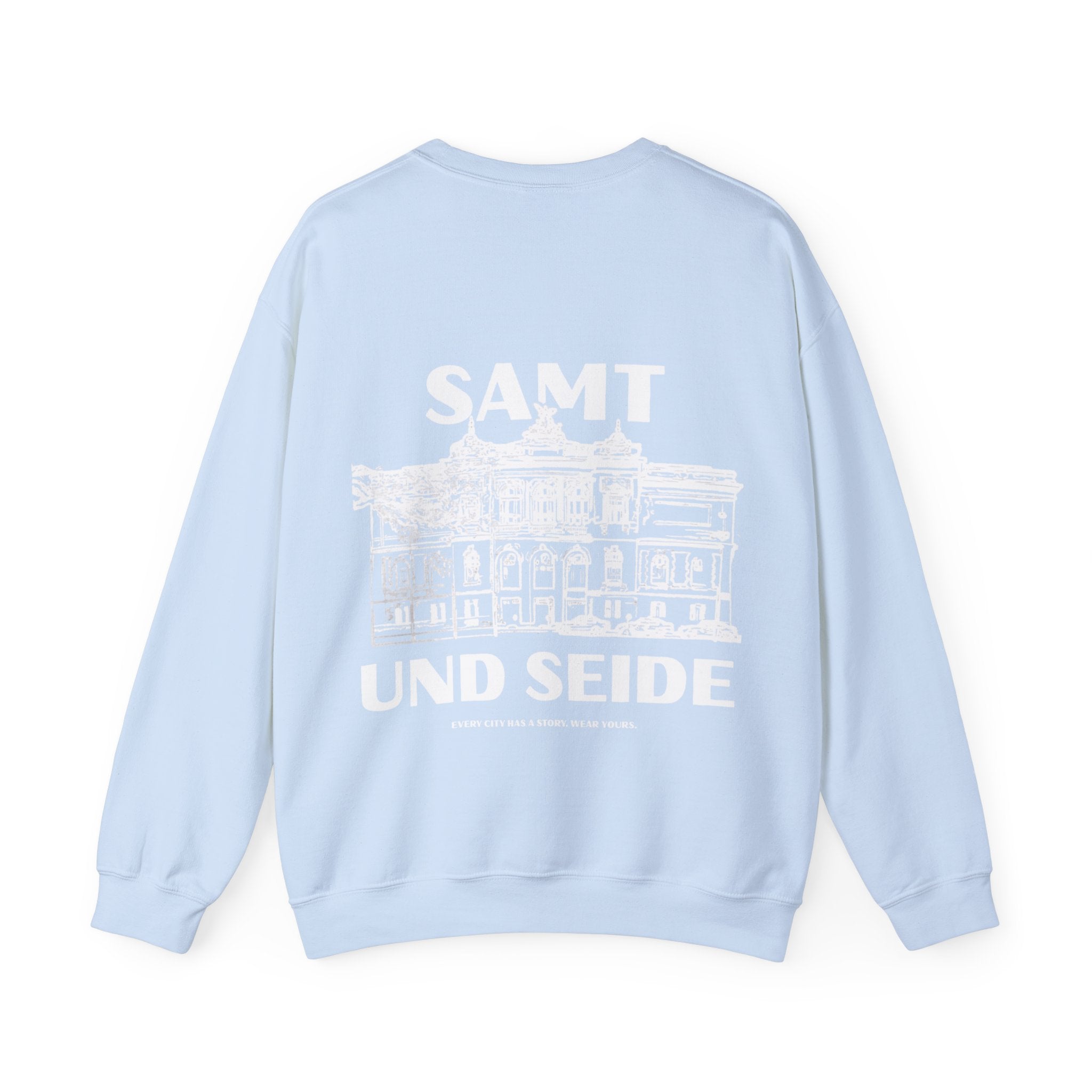 Samt & Seide Crewneck Sweater - Wear your City Kollektion | ORGNL Fabrics