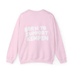 Born to Support Kempen Crewneck Sweater Backprint – Wear your City Kollektion | ORGNL Fabrics