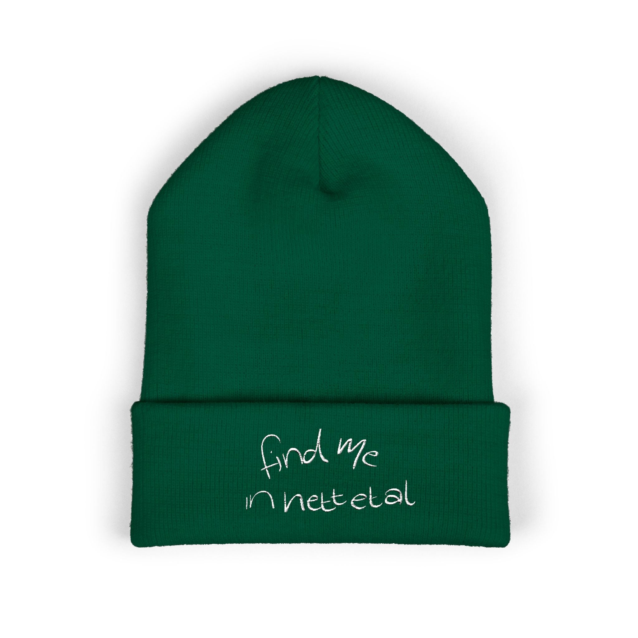 Find Me In Nettetal Beanie – Wear your City Kollektion | ORGNL Fabrics