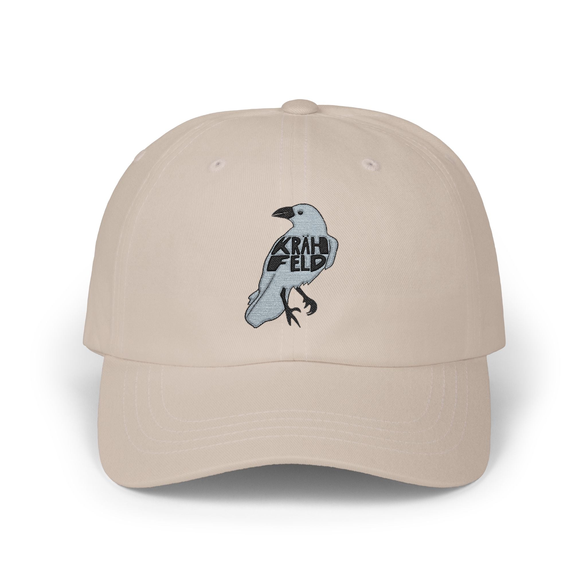 Krähfeld Raven Dad Cap — Bestickter Rabe | ORGNL Fabrics