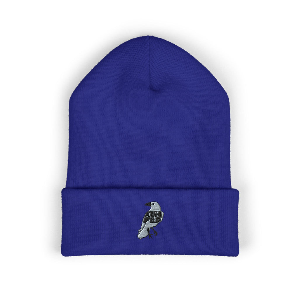 Krähfeld Raven Beanie — Bestickter Rabe | ORGNL Fabrics