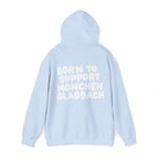 Born to Support Mönchengladbach Hoodie Backprint – Wear your City Kollektion | ORGNL Fabrics
