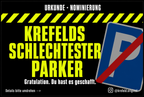 Krefelds schlechtester Parker" – 50 Falschparker Karten Meme Kollektion / Spaß Artikel