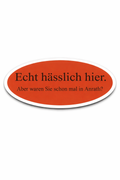 15x "Echt hässlich hier. Aber waren Sie schon mal in Anrath?" Aufkleber | Meme Kollektion
