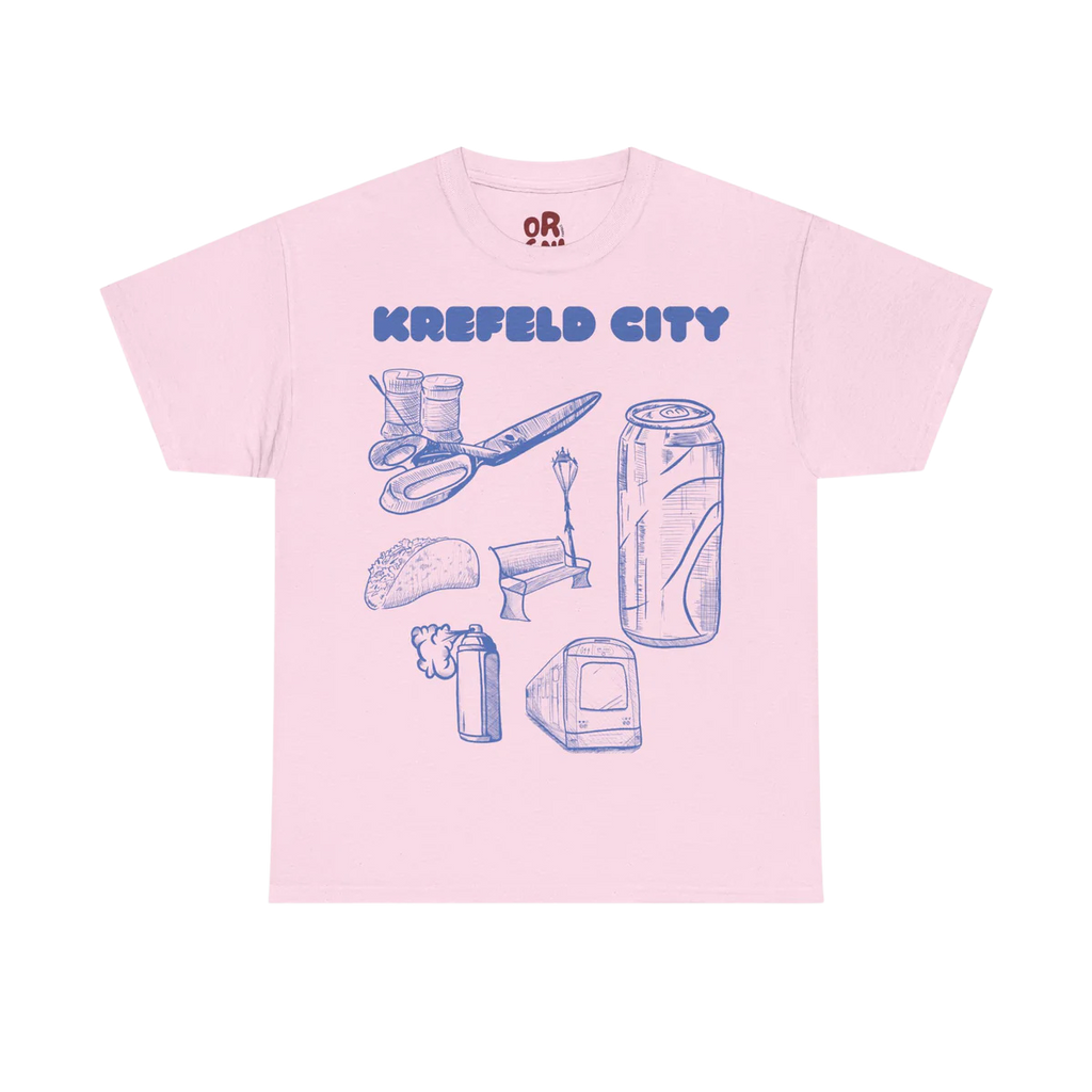 Krefeld City ICONS T-Shirt – Classic Fit Streetwear | ORGNL Fabrics