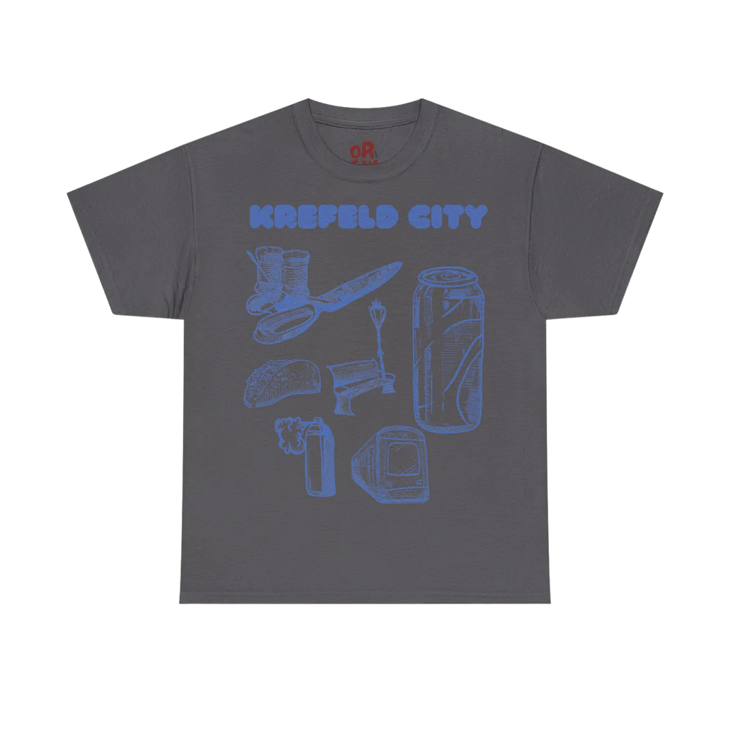 Krefeld City ICONS T-Shirt – Classic Fit Streetwear | ORGNL Fabrics