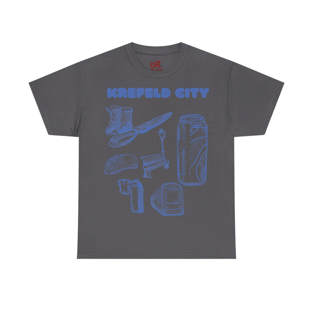 Krefeld City ICONS T-Shirt – Classic Fit Streetwear | ORGNL Fabrics