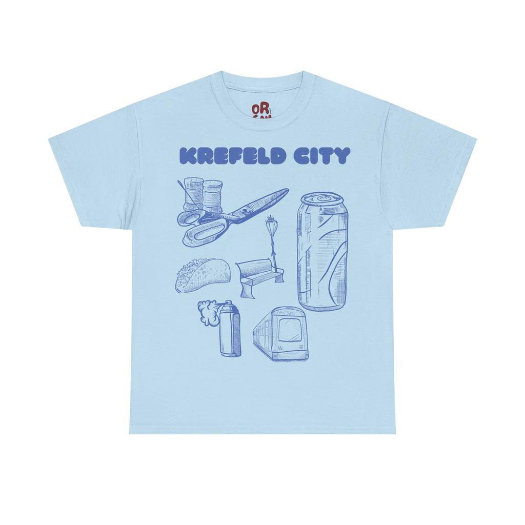 Krefeld City ICONS T-Shirt – Classic Fit Streetwear | ORGNL Fabrics