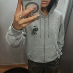 Krähfeld Zip-Hoodie – Krefeld Raben Logo Streetwear | ORGNL Fabrics